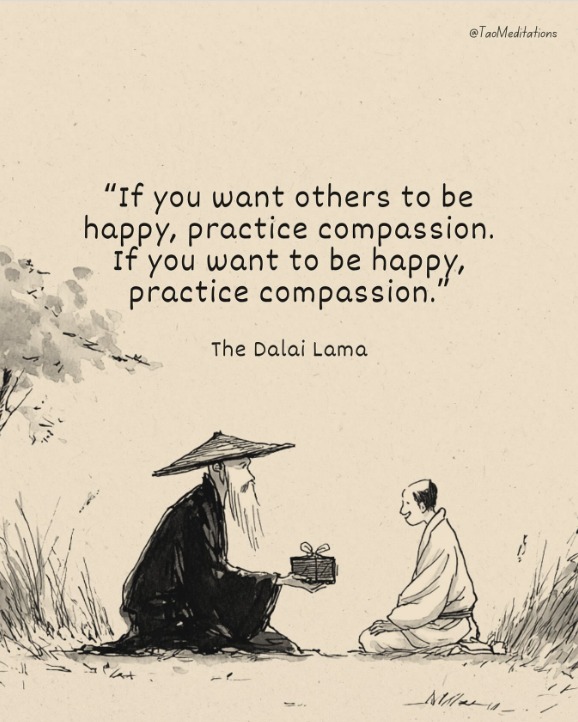 Choose Compassion If You Want To Be Happy